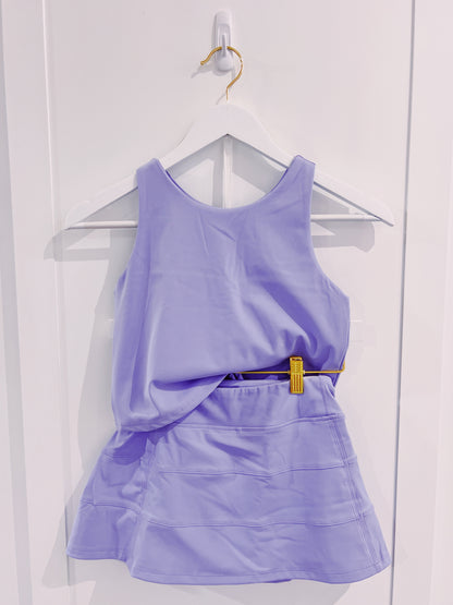 Belle Cher Lavender Razorback Tank