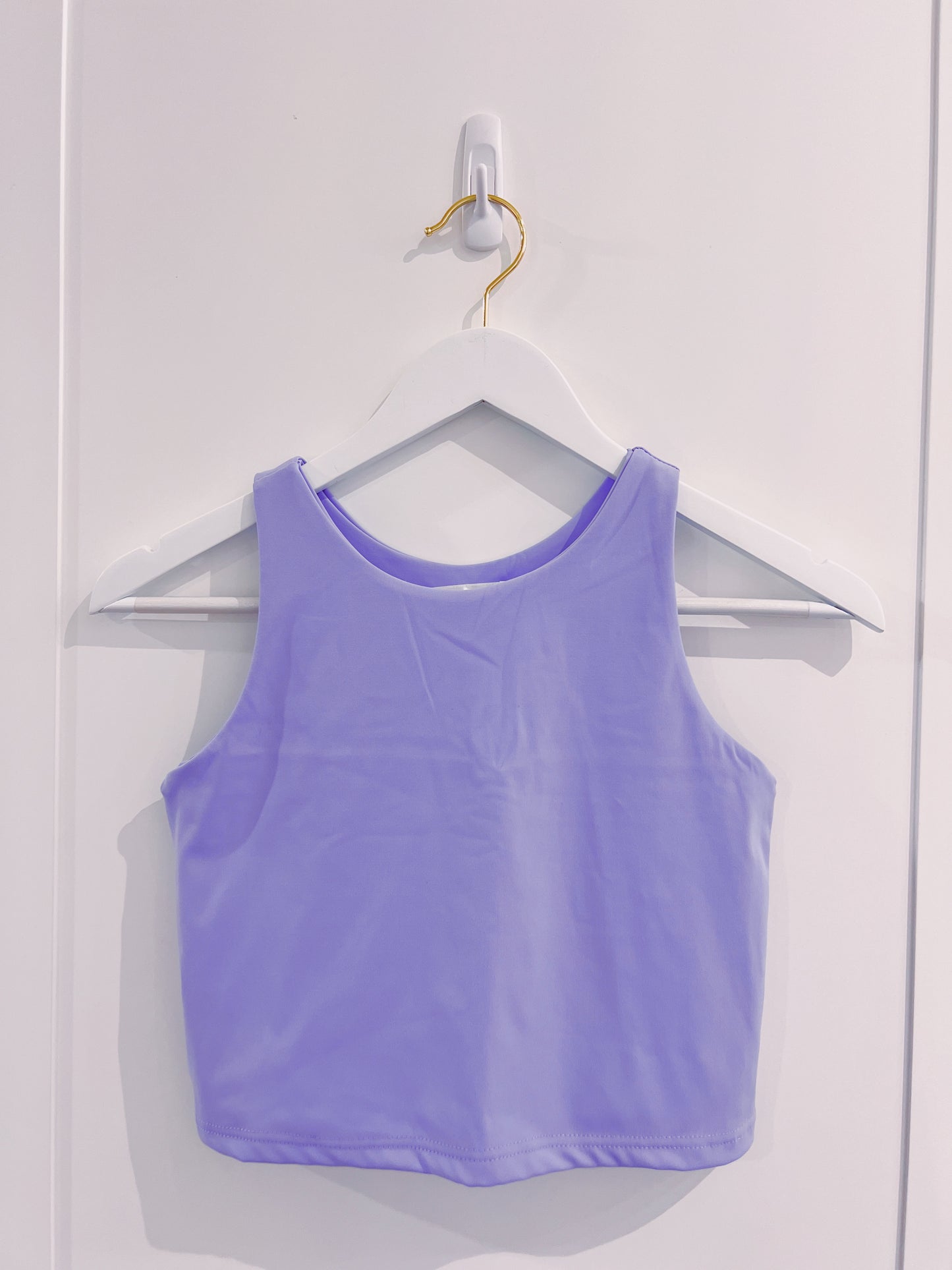 Belle Cher Lavender Razorback Tank