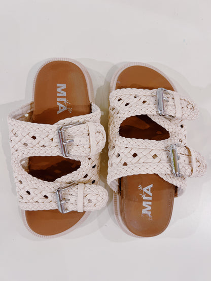 MIA Little Trendy Sandal- Bone