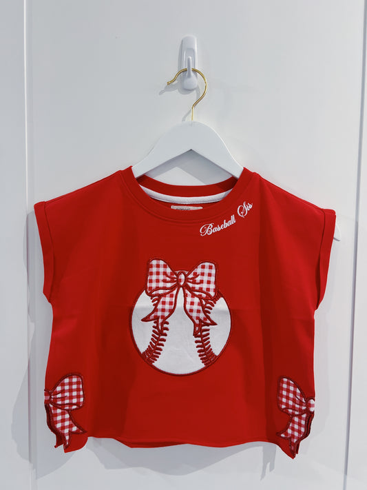 Baseball Sis Tee