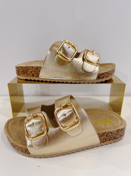 MIA Kids Little Belky Gold 2 Strap Sandal