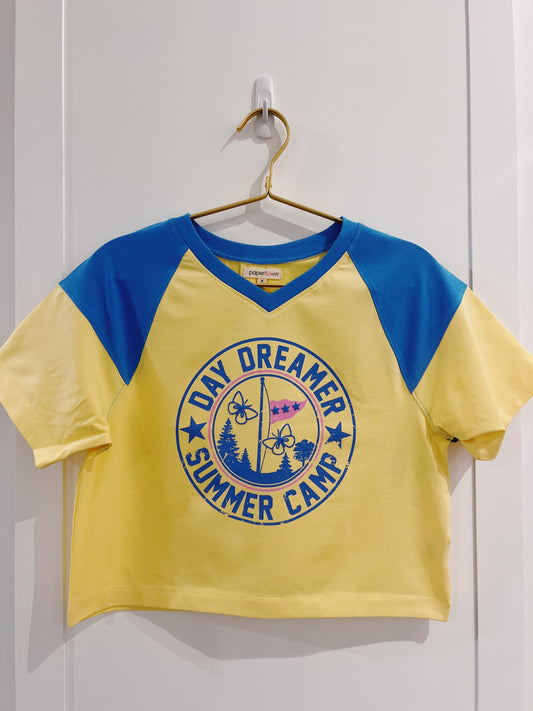 Paper Flower Day Dreamer Summer Camp Tee