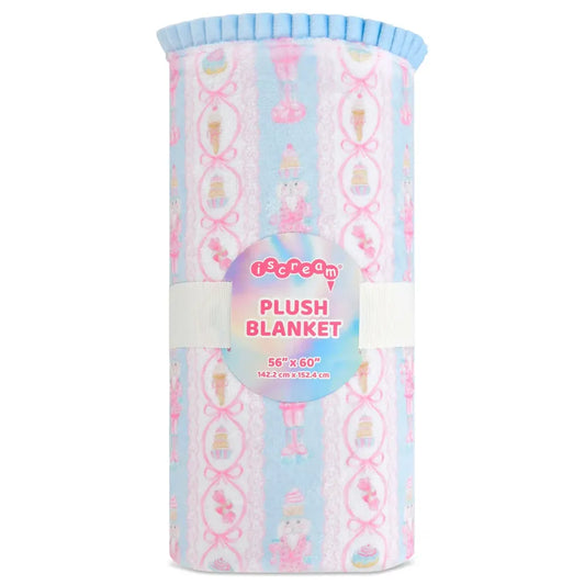 Iscream Sweet Nutcrackers Plush Blanket